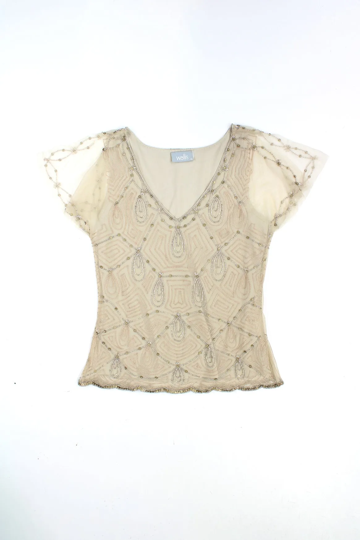 Y2K Embellished Cami Top