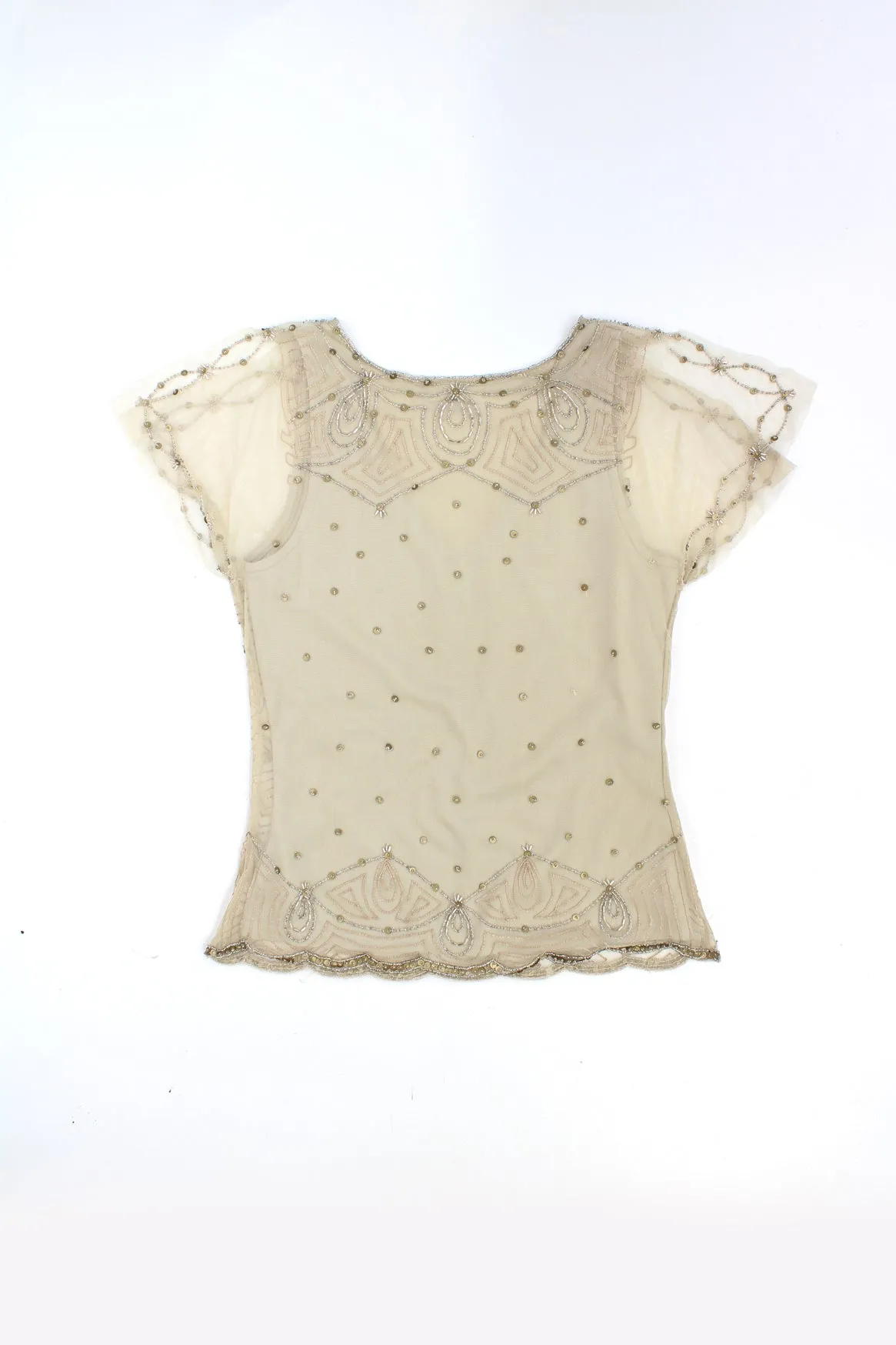 Y2K Embellished Cami Top