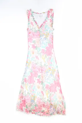 Y2K Floral Midi Dress