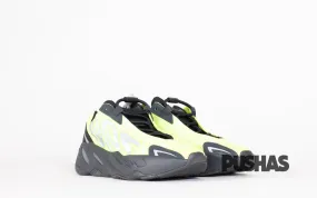 Yeezy Boost 700 MNVN sneakers in Phosphor color.