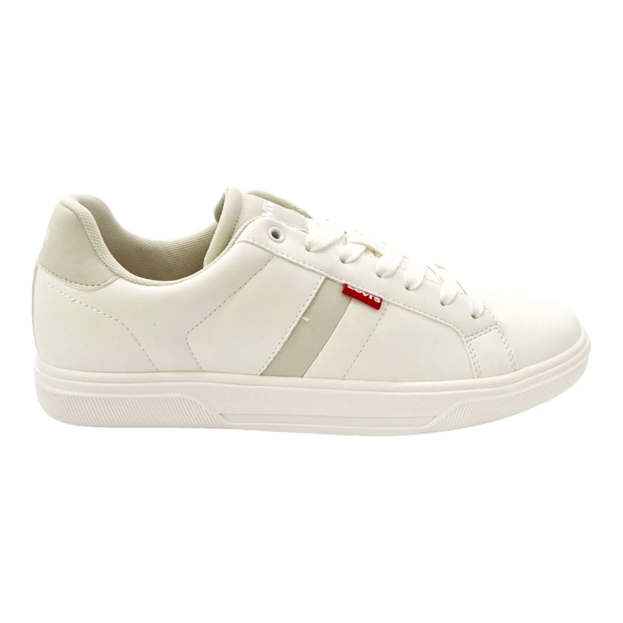 ZAPATILLAS LEVIS HOMBRE SUELA CASCO CASUAL BLANCO