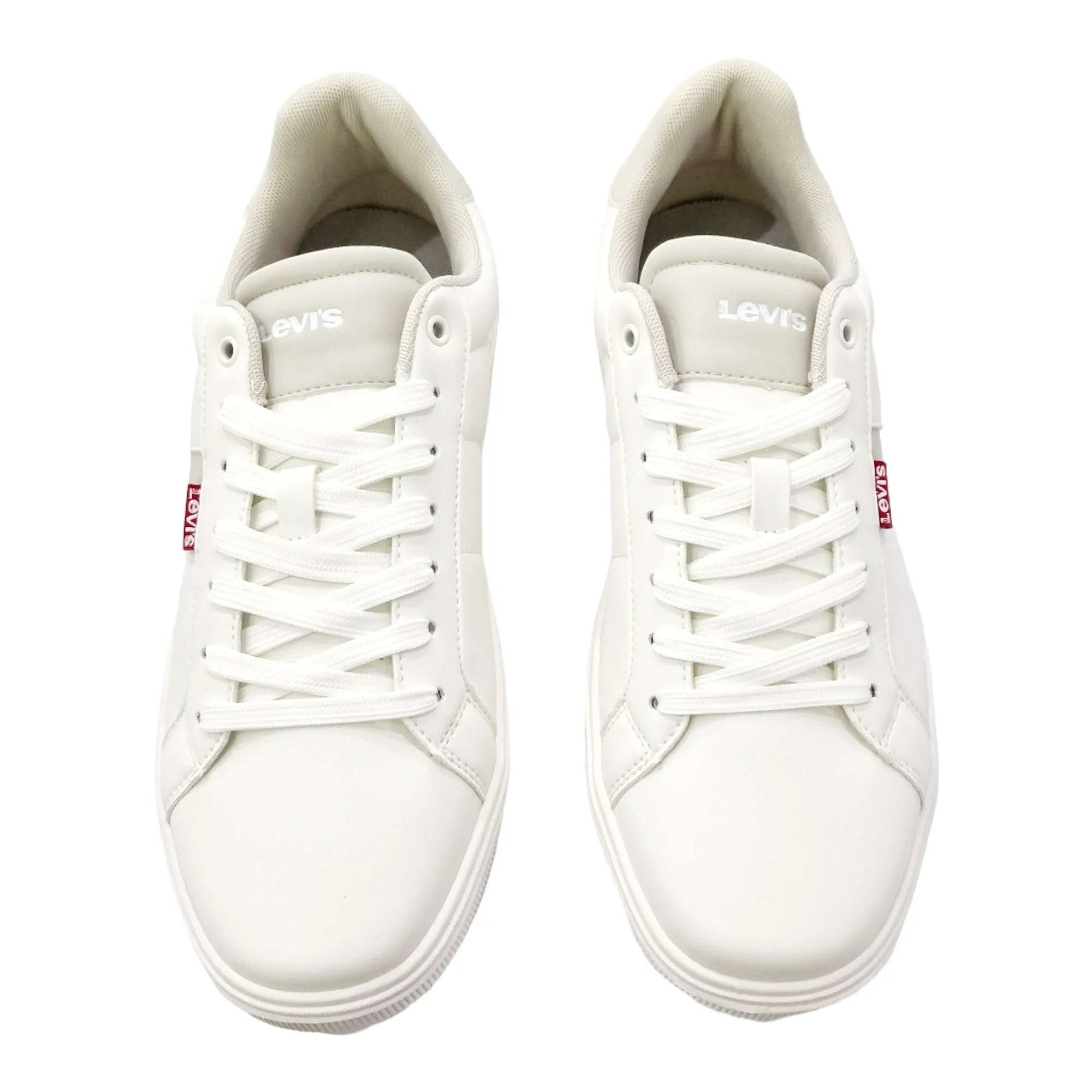 ZAPATILLAS LEVIS HOMBRE SUELA CASCO CASUAL BLANCO